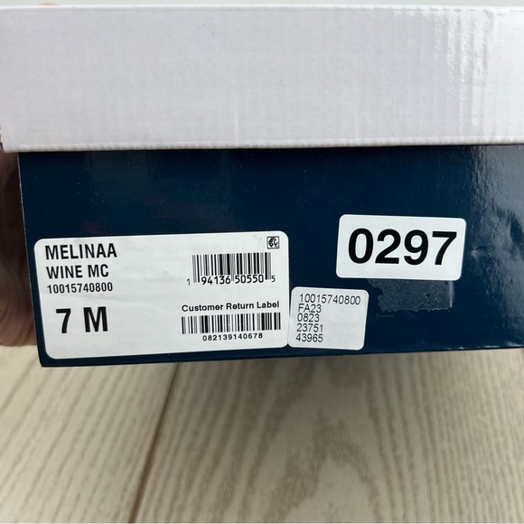 Karen Scott Women's Melinaa Reptile Buckle Detailed Booties 7M Wine MC $70 - Picture 10 of 10